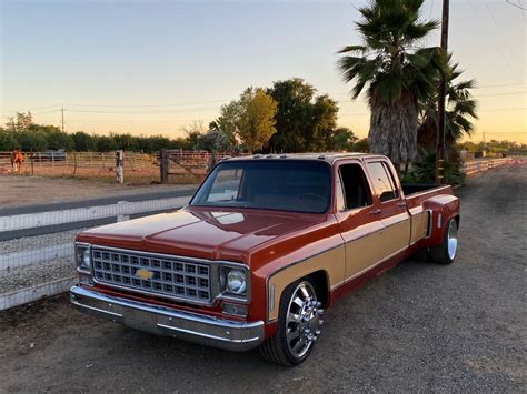 1978 C10 C30 Dually Crew Cab Custom Lowered Camper Special Classic