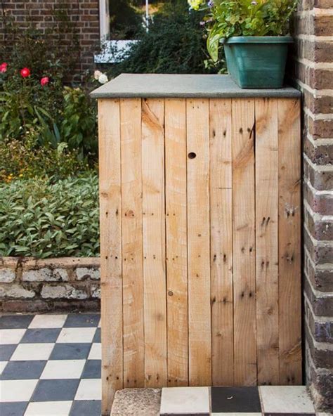 Pallet Storage Unit Pallet Garden Cupboard 101 Pallets