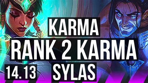 Karma Zeri Vs Sylas Kai Sa Sup Rank Karma K Comeback Tr