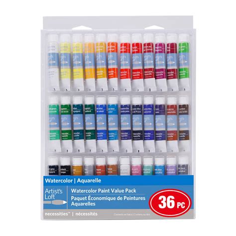 36 Color Watercolor Paint Value Pack By Artist S Loft™ Necessities™ Michaels