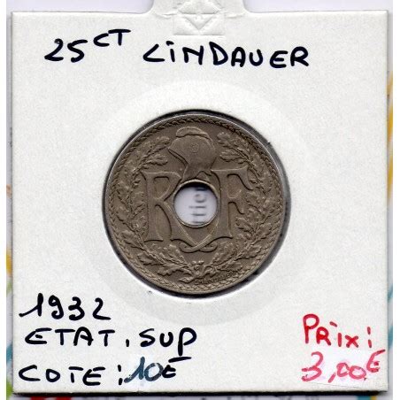 Centimes Lindauer Sup France Pi Ce De Monnaie