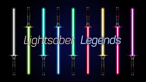 All Lightsabers So Far In Lightsaber Legends U Mod Blade And