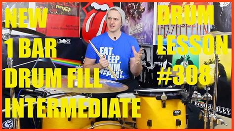 Intermediate To Advanced Drum Lick Drum Lesson 308 YouTube