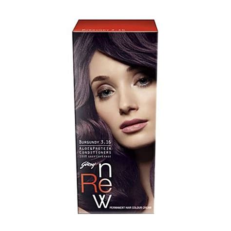 Buy Godrej Renew Hair Colour Burgundy 316 50 Ml Online At The Best