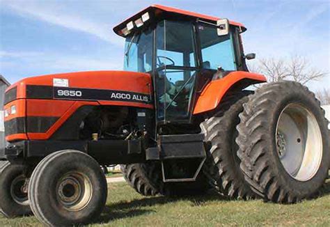 Agco Allisrow Crop Tractors 9600 Series 9650 Full Specifications