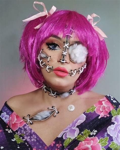 Pin By Sylvya Ibarra On Maquillaje Para Halloween Doll Makeup