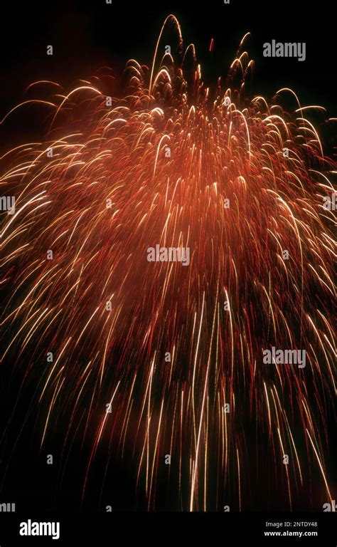 Fireworks at Pooram Festival in Thrissur Trichur, Kerala, South India ...