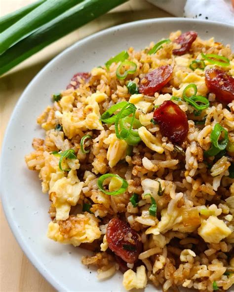 The best Chinese sausage fried rice | Casually Peckish