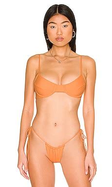 Riot Swim Jax Bikini Top In Citrus REVOLVE