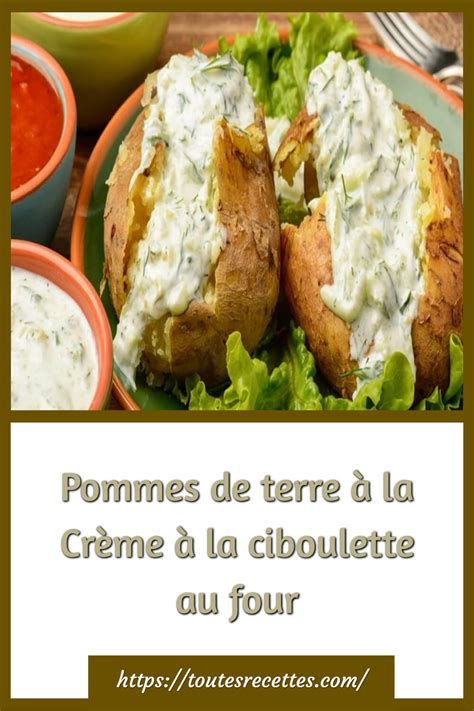 Pommes de terre à la Crème à la ciboulette au four Toutes Recettes