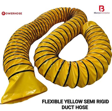 Yellow Ventilation Duct Hose At ₹ 180meter Duct Hose Pipe In Mumbai Id 2850657810055