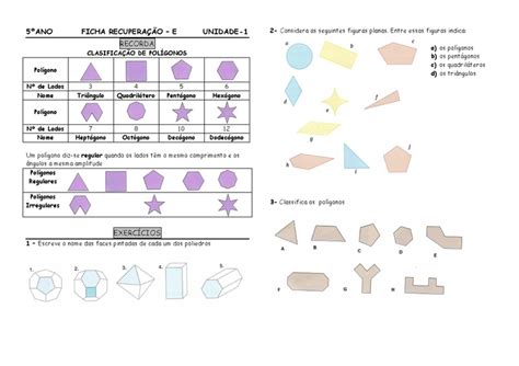 Classificação De Poligonos Pdf
