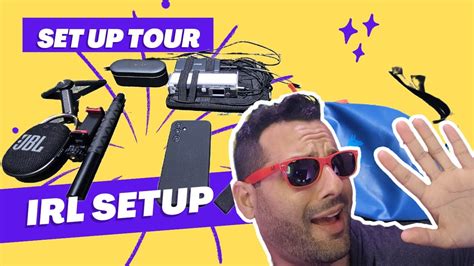 IRL Streaming Setup Tour YouTube