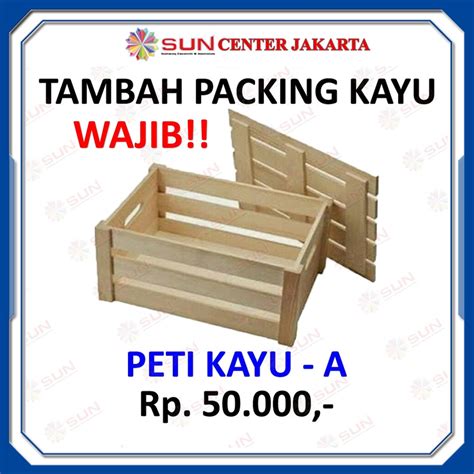 Jual Tambahan Packing Peti Kayu Tipe A Shopee Indonesia