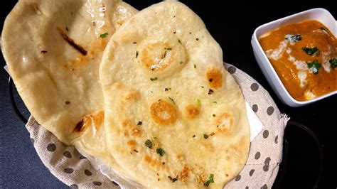 Tawa Butter Naan Recipe Garlic Naan Recipe On Tawa Garlic Butter