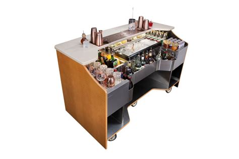 Tobin Ellis Signature Series Limited Edition Mobile Bar 66 Perlick