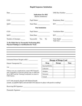 Rapid Sequence Intubation Rsi Pdf