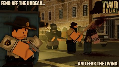 The Walking Dead Online Sobrevivência De Zumbi Roblox