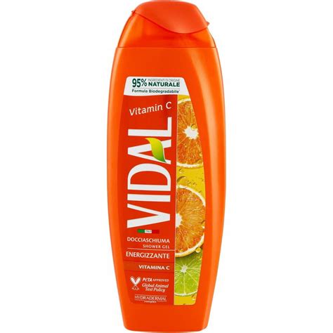 Docciaschiuma Energizzante Vit C VIDAL 250 ML Coop Shop