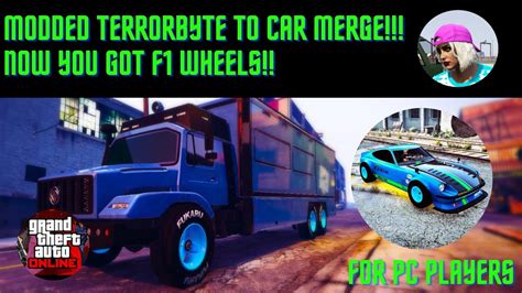 PATCHED It Works GTA Online Glitch Merge Modded Terrorbyte To Car