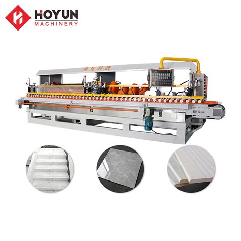 Hoyun Countertop Ceramic Edge Polishing Machine China Stairs Tile