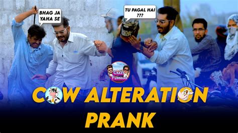 Hilarious Cow Alteration Prank At Cow Mandi With Cow Sellers Must