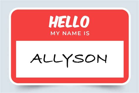 Allyson Name Meaning: Origin and Significance