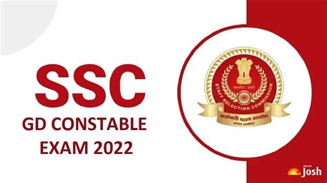 Ssc Gd Constable Recruitment Notification Out For Post Ssc