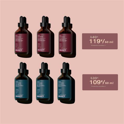 Jual Reakt Paket Promo Pcs Anti Hairfall And Hairgrowth Serum Serum