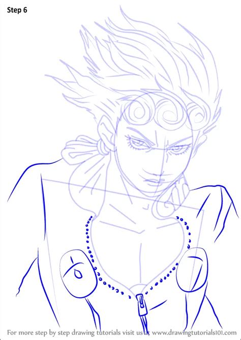 How To Draw Giorno Giovanna From Jojos Bizarre Adventure Jojos