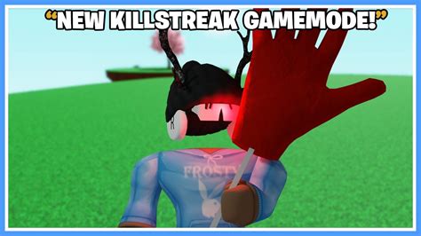 New Gamemode Slap Battles Killstreak Youtube