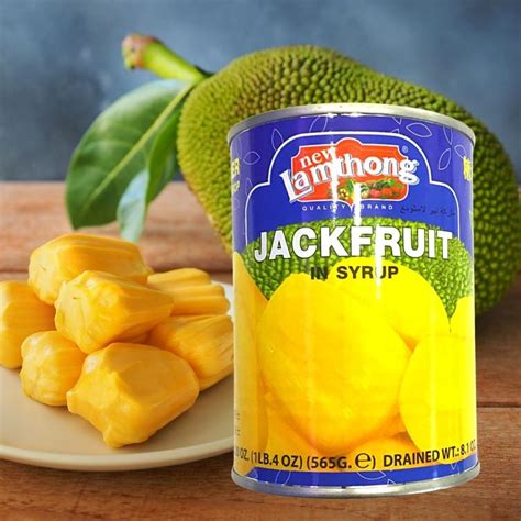 ジャックフルーツ シロップ 漬け 565g／ Jackfruit In Syrup アジア 食品 タイ 南国 フルーツ 果実 トロピカル