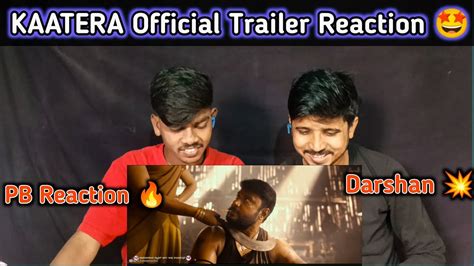 Kaatera Official K Trailer Reaction Darshan Aradhanaa Tharun