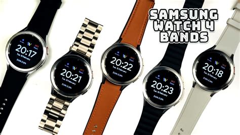 Straps Bands For The Samsung Watch 4 Classic Youtube