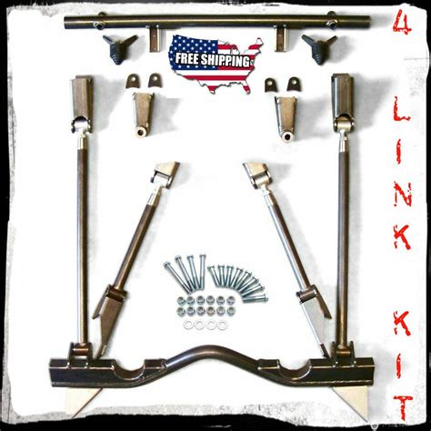 1977 Dodge D150 Rear Full Size Racing Suspension 4 Link Kit Lowering