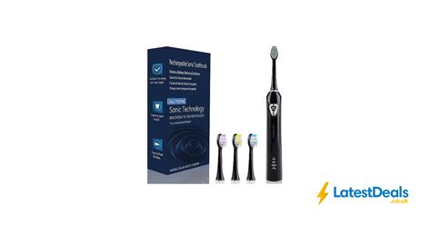 Callysonic Sonic Toothbrush K Vpm Modes Heads H Black