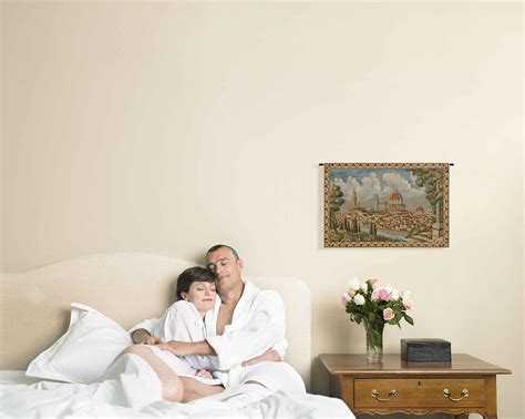 Firenze Veduta Italian Tapestry - 19 in. x 12 in. Cotton/Viscose