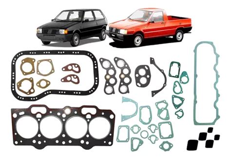 Jogo Junta Motor Fiat Uno Fiasa 1991 1994 Sabó Parcelamento sem juros