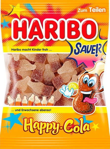 HARIBO HAPPY COLA SAUER 175g Is Not Halal Halal Check