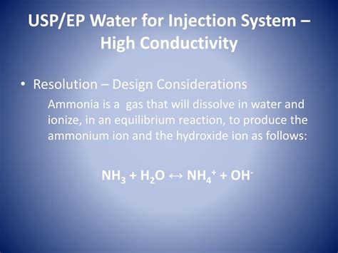 Ppt Usp Ep Purified Water And Water For Injection Systems Case