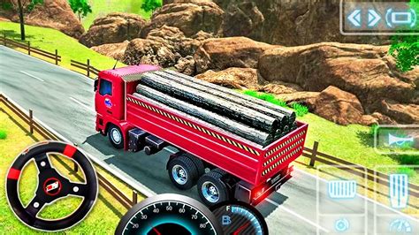 Indian Cargo Duty Truck Driver Offroad Transport Driving Android Gameplay Youtube