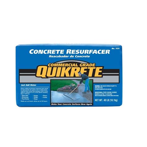 Reviews For Quikrete Lb Concrete Resurfacer Pg The Home Depot