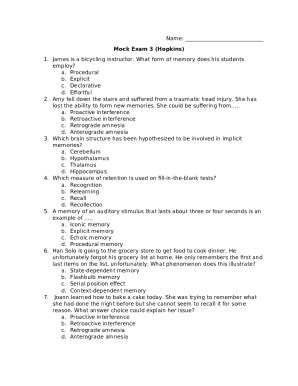 Procedural Memory: Definition, Examples, and How It Works Doc Template ...