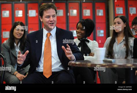 lib dem leader sets ambitions   party stock photo alamy