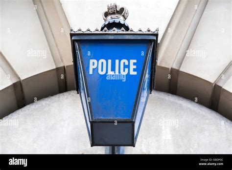 Police Station Sign; England; UK Stock Photo - Alamy