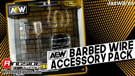 Aew Figure Insider Unrivaled Barbed Wire Accessory Pack For Wrestling Action Figures Youtube