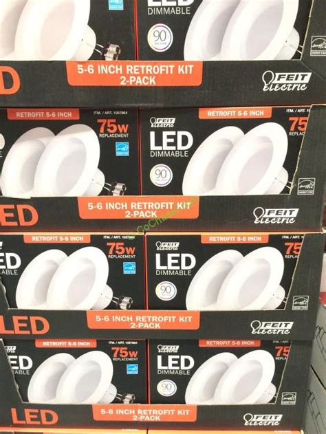 Costco Felt Electric Led Retrofit Kit Dimmable All