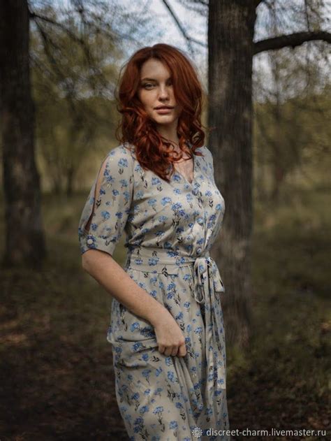 Летнее платье из вискозы, с пышной юбкой, на пуговицах, пояс кушак в ...