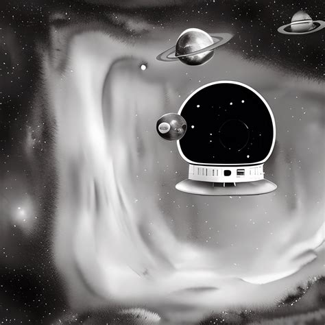 Imagine A Plain White Billboard Floating In Outerspace · Creative Fabrica