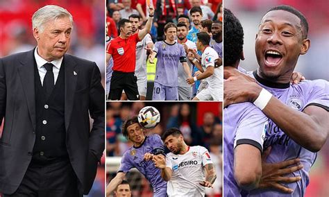 Sevilla 1 2 Real Madrid Carlo Ancelottis Side Bounce Back From Behind